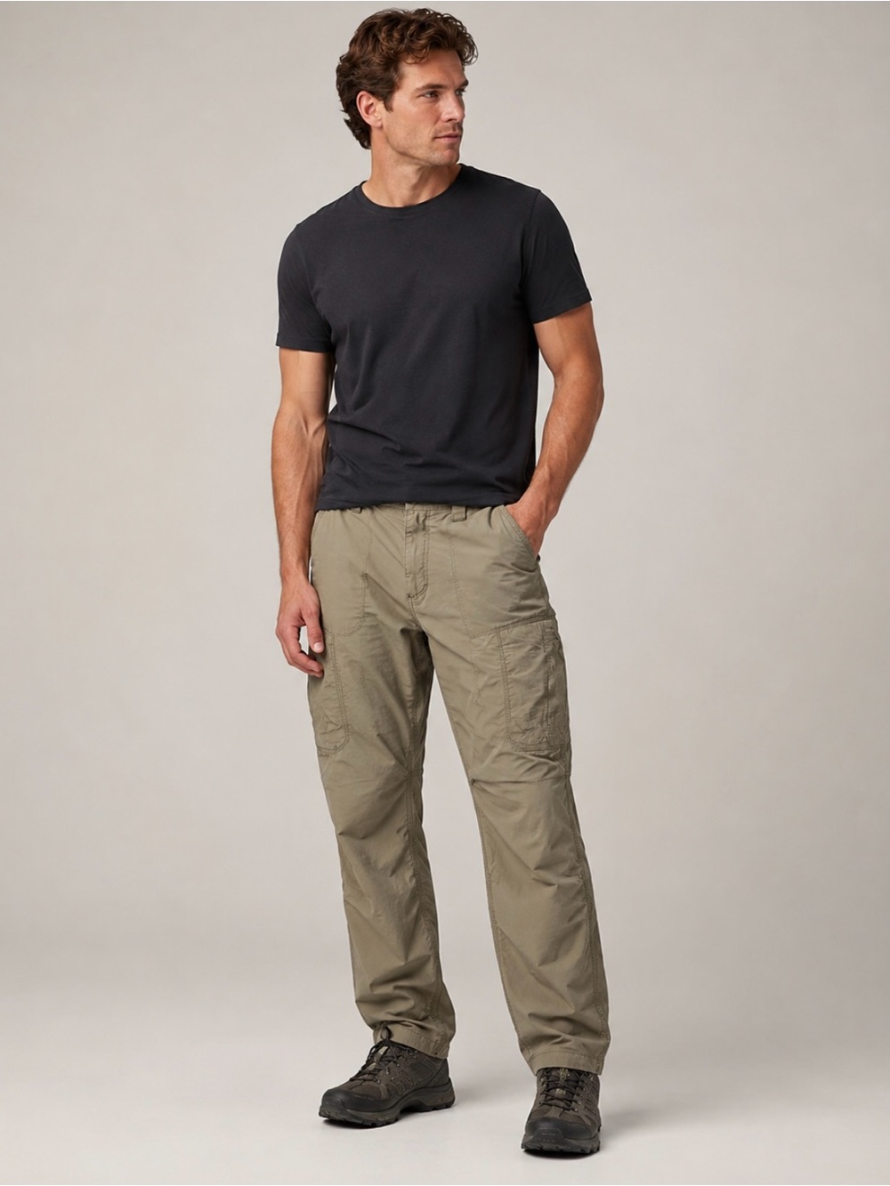 Triple Aught Design TAD Nylon Cargo Pants Mushroom Brown Tactical 36